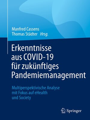 cover image of Erkenntnisse aus COVID-19 für zukünftiges Pandemiemanagement